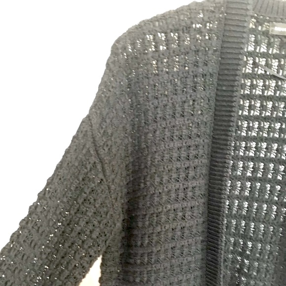 Banana Republic black cotton cardigan - Picture 8 of 11